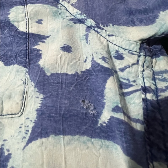 Vintage Jams World 90s Floral Aloha Hawaiian Shirt Made In USA 100% Rayon - Picture 6 of 7